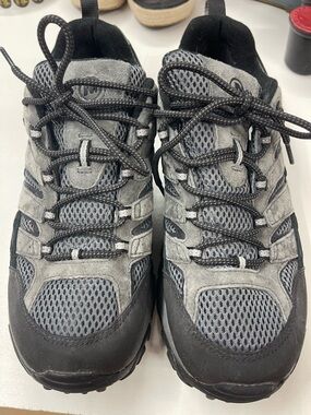 Merrell Men's Gray and Black Trail Hiking Boots